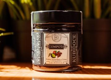 Compota de Frutos Vermelhos e Lima